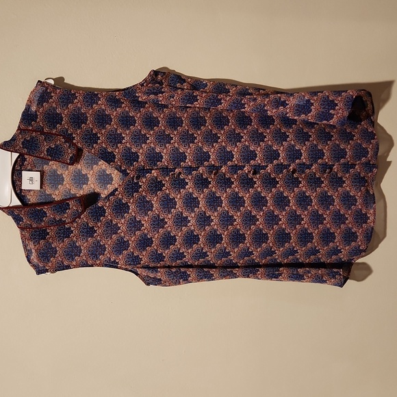 NWOT! CABI TOP - SLEEVELESS FAN BLOUSE, SMALL - Picture 7 of 10